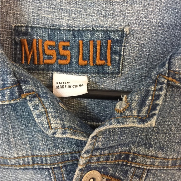 Cropped Jeans Jacket - Picture 2 of 2